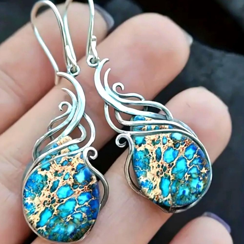 Ladies Vintage Bohemian Dangle Earrings